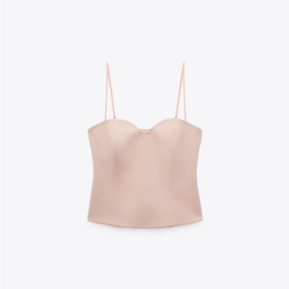 SWEETHEART NECKLINE BUSTIER- Zara